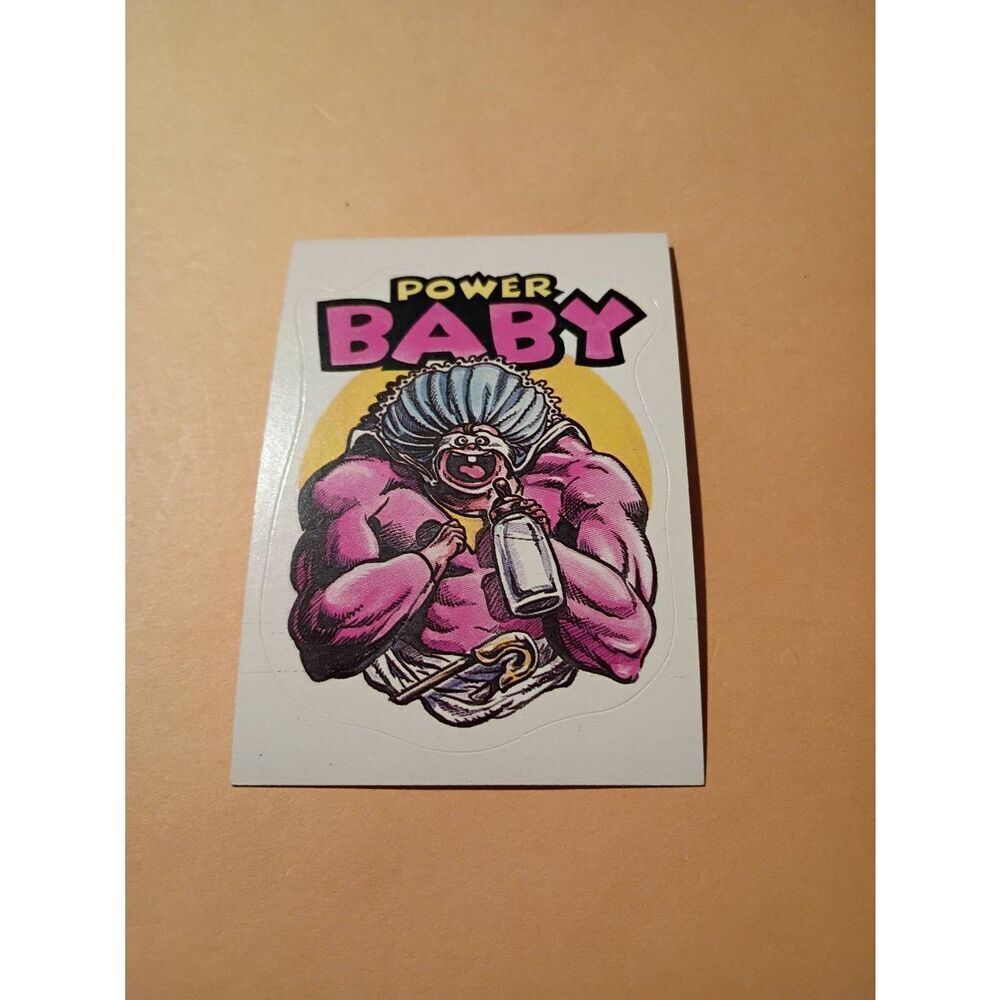 1983 General Mills Zero Heroes Trading Card Sticker Card Vintage #6